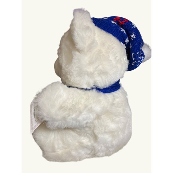 Holiday Christmas Teddy Bear Plush 10th Anniversary Limited Edition Kmart 1996 - Picture 13 of 16
